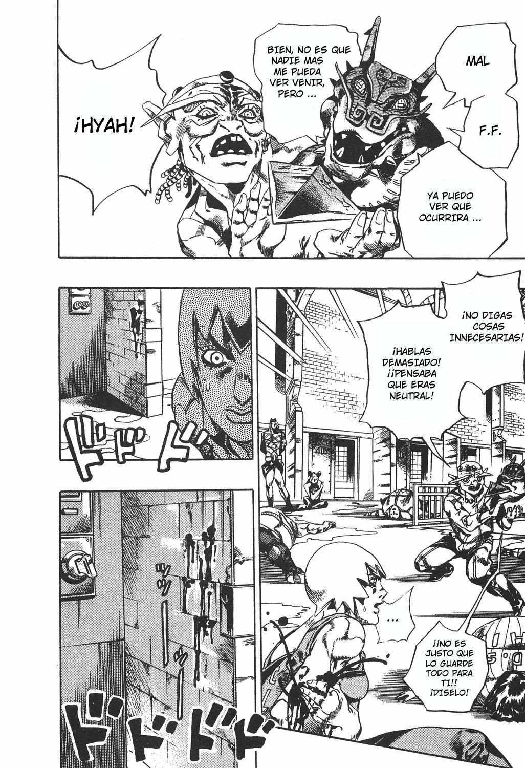 Read JoJo's Bizarre Adventure Parte 6 Stone Ocean ES Manga Online