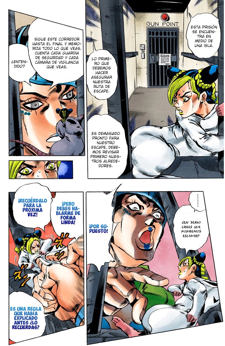 Read JoJo's Bizarre Adventure Parte 6 Stone Ocean ES Manga Online