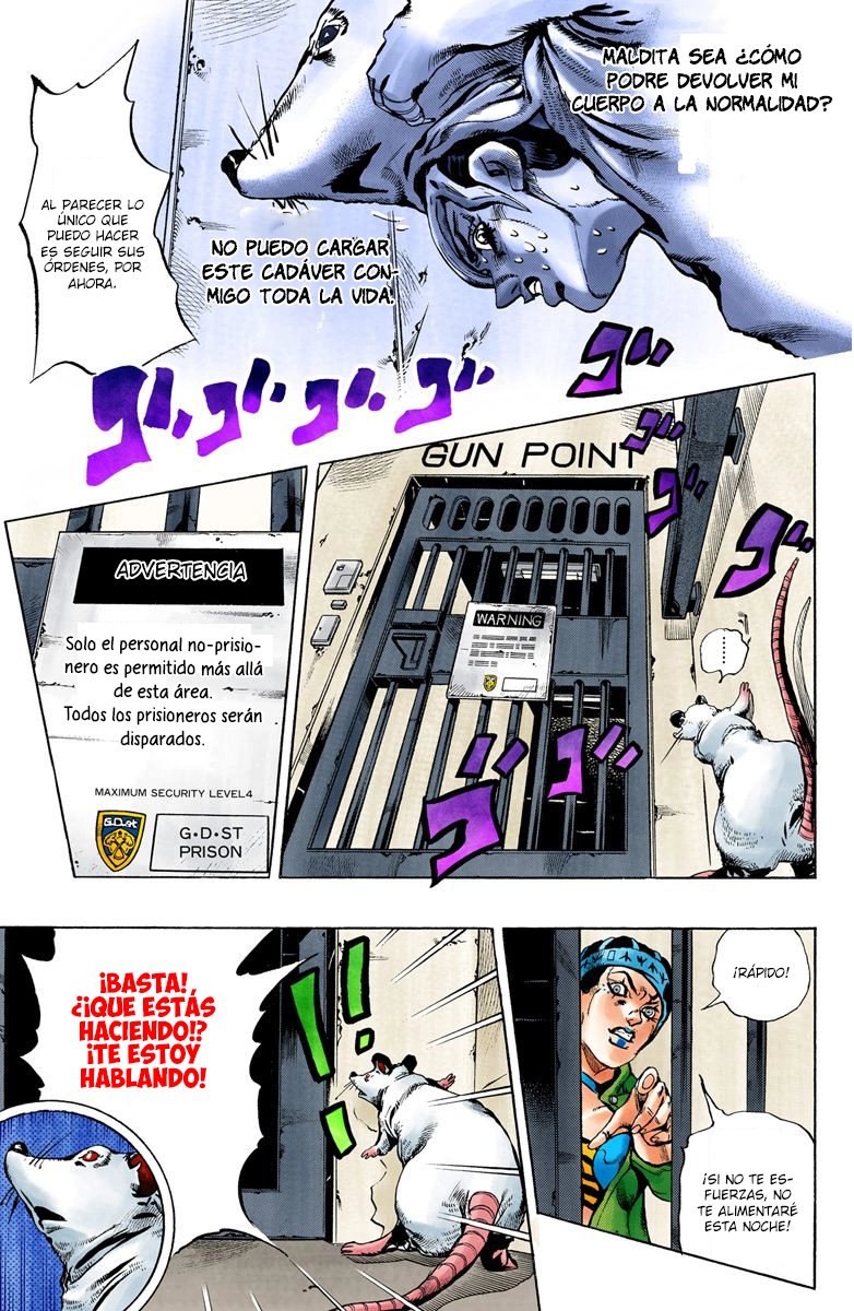 Read JoJo's Bizarre Adventure Parte 6 Stone Ocean ES Manga Online