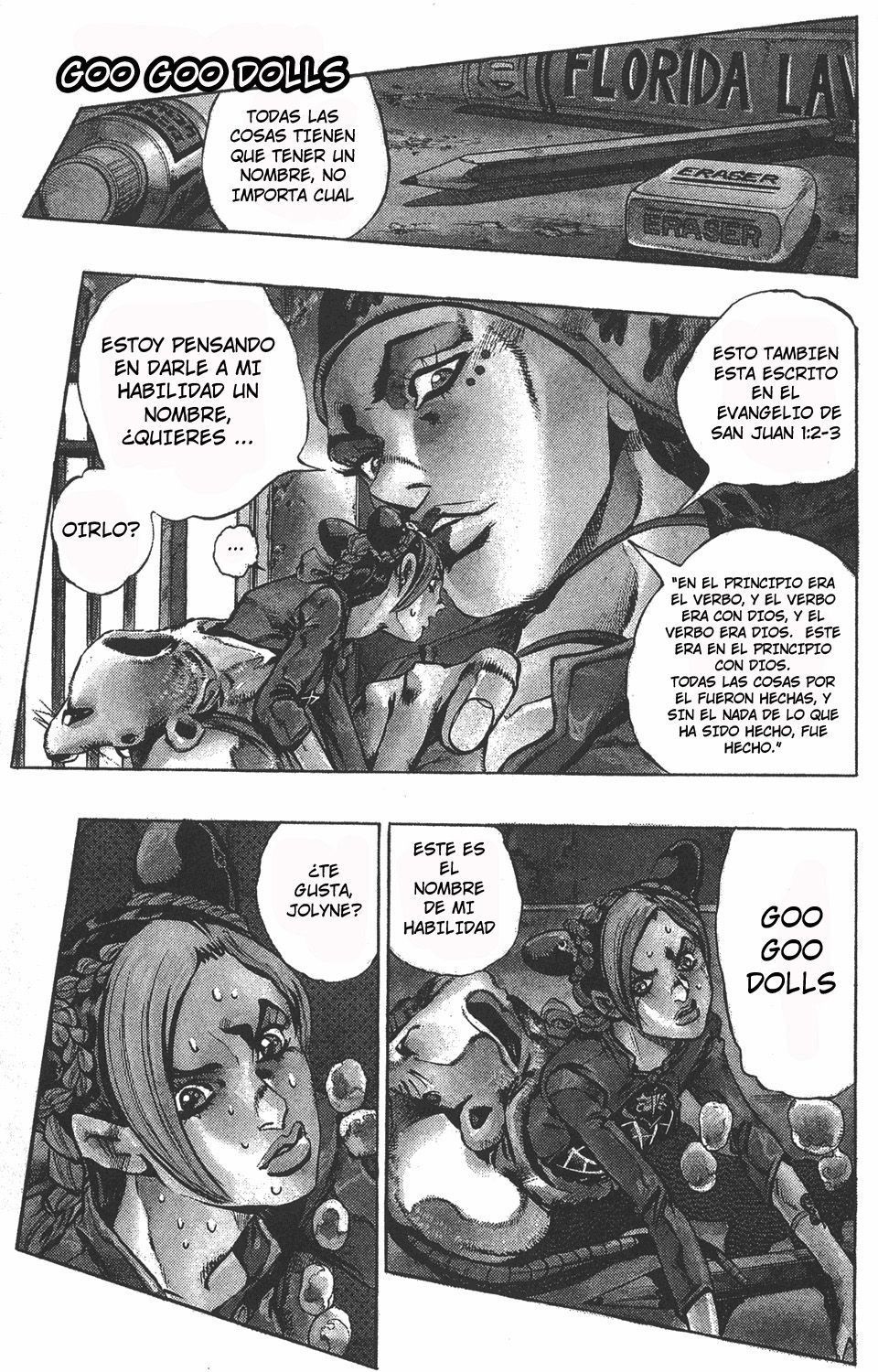 Read JoJo's Bizarre Adventure Parte 6 Stone Ocean ES Manga Online