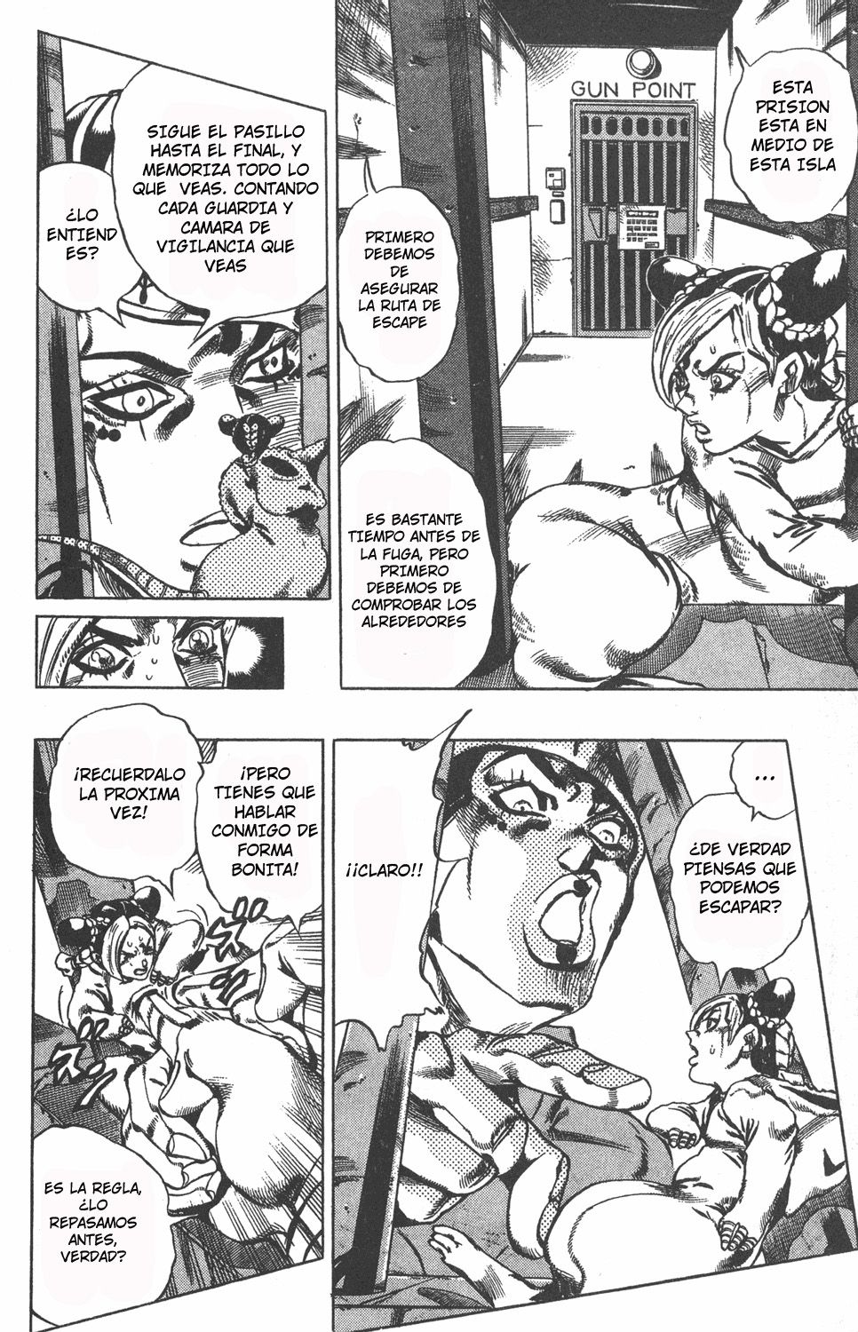Read JoJo's Bizarre Adventure Parte 6 Stone Ocean ES Manga Online