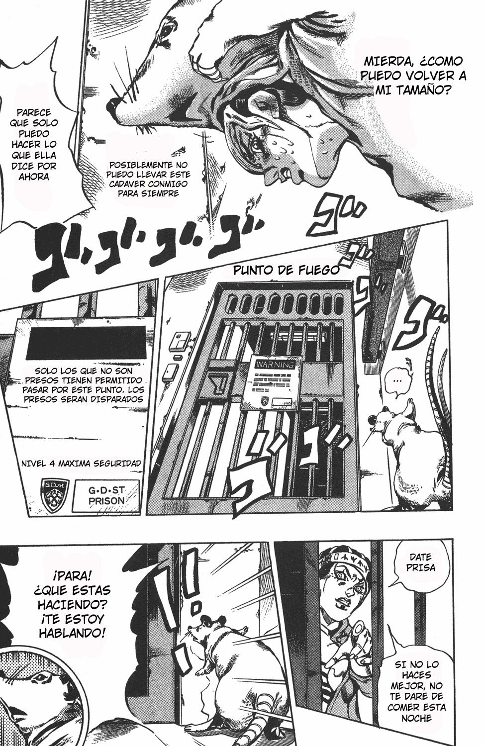 Read JoJo's Bizarre Adventure Parte 6 Stone Ocean ES Manga Online