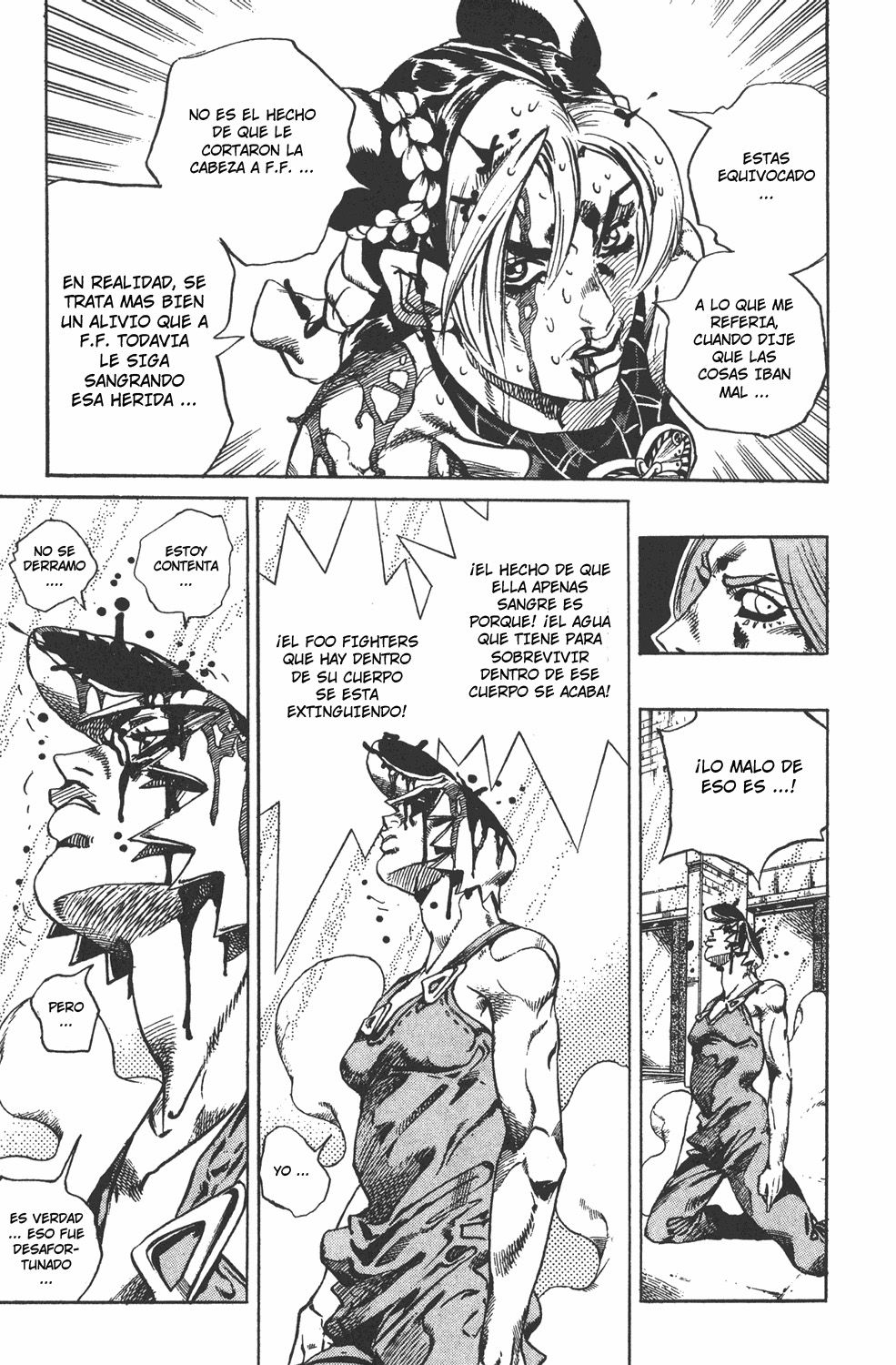 Read JoJo's Bizarre Adventure Parte 6 Stone Ocean ES Manga Online