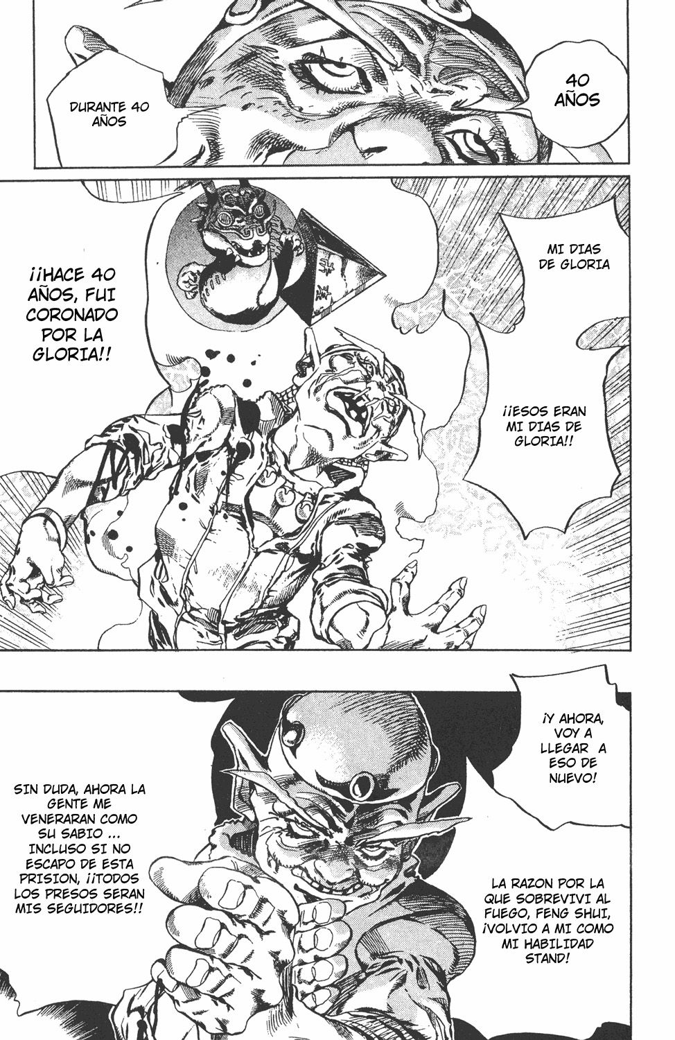 Read JoJo's Bizarre Adventure Parte 6 Stone Ocean ES Manga Online