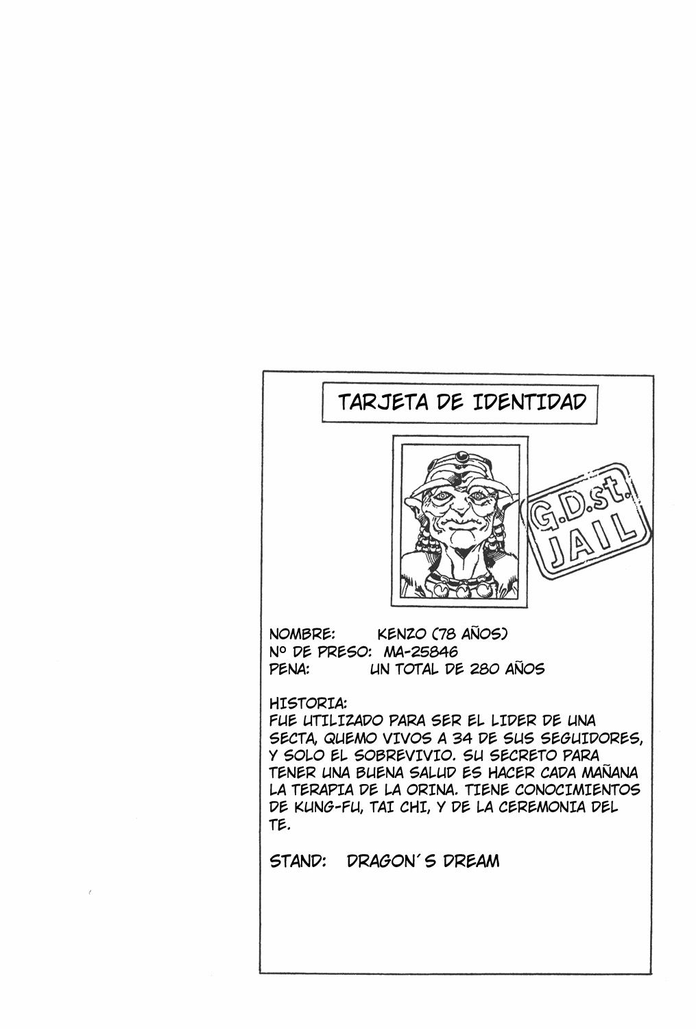 Read JoJo's Bizarre Adventure Parte 6 Stone Ocean ES Manga Online