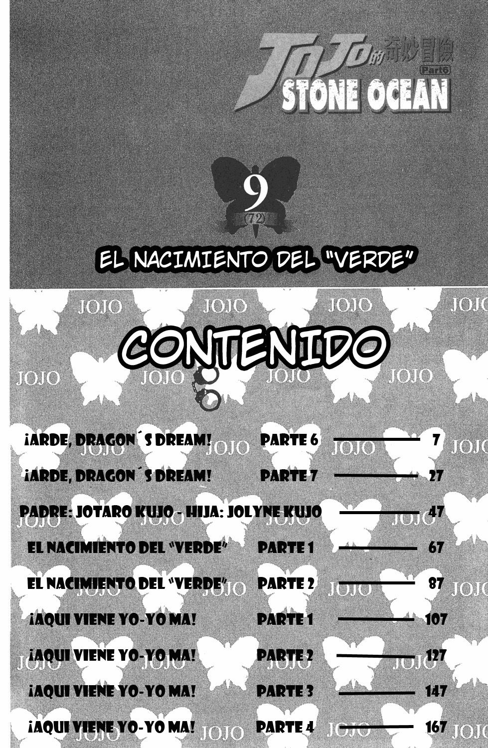 Read JoJo's Bizarre Adventure Parte 6 Stone Ocean ES Manga Online