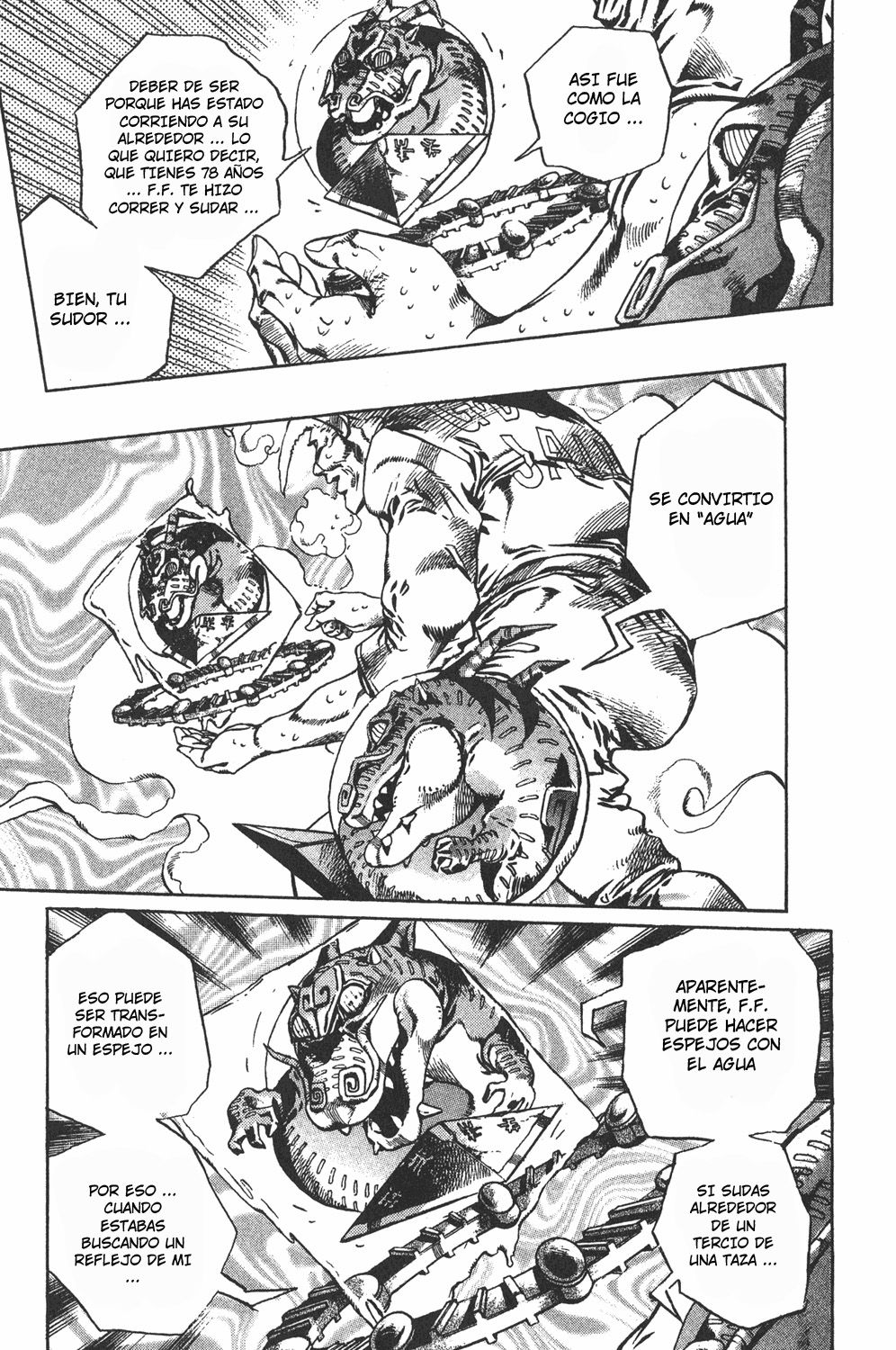 Read JoJo's Bizarre Adventure Parte 6 Stone Ocean ES Manga Online