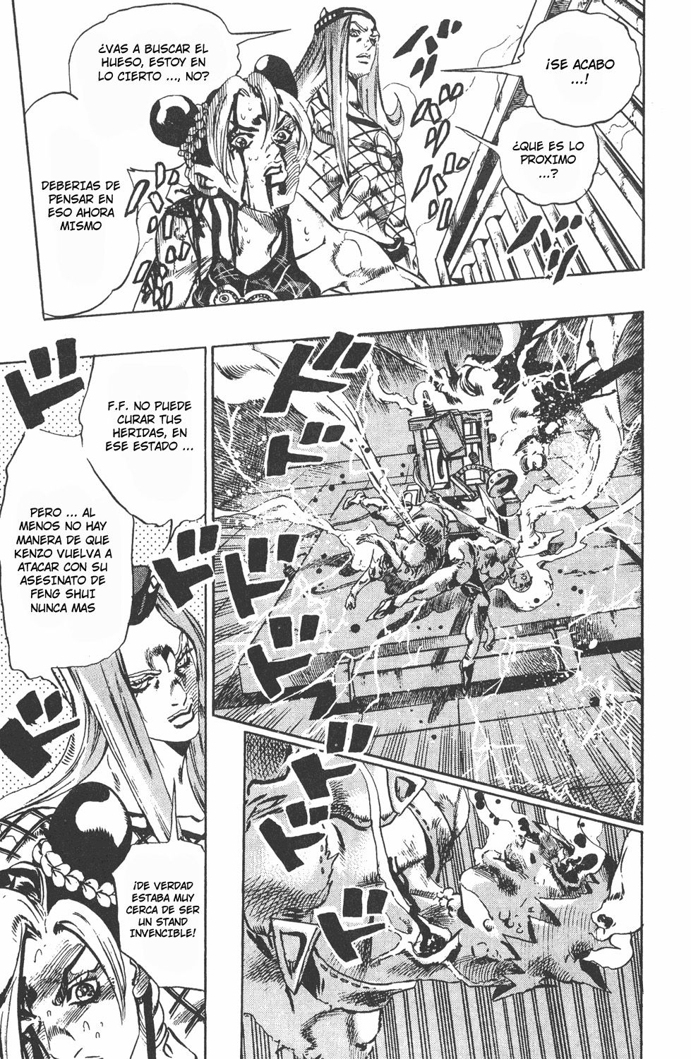 Read JoJo's Bizarre Adventure Parte 6 Stone Ocean ES Manga Online