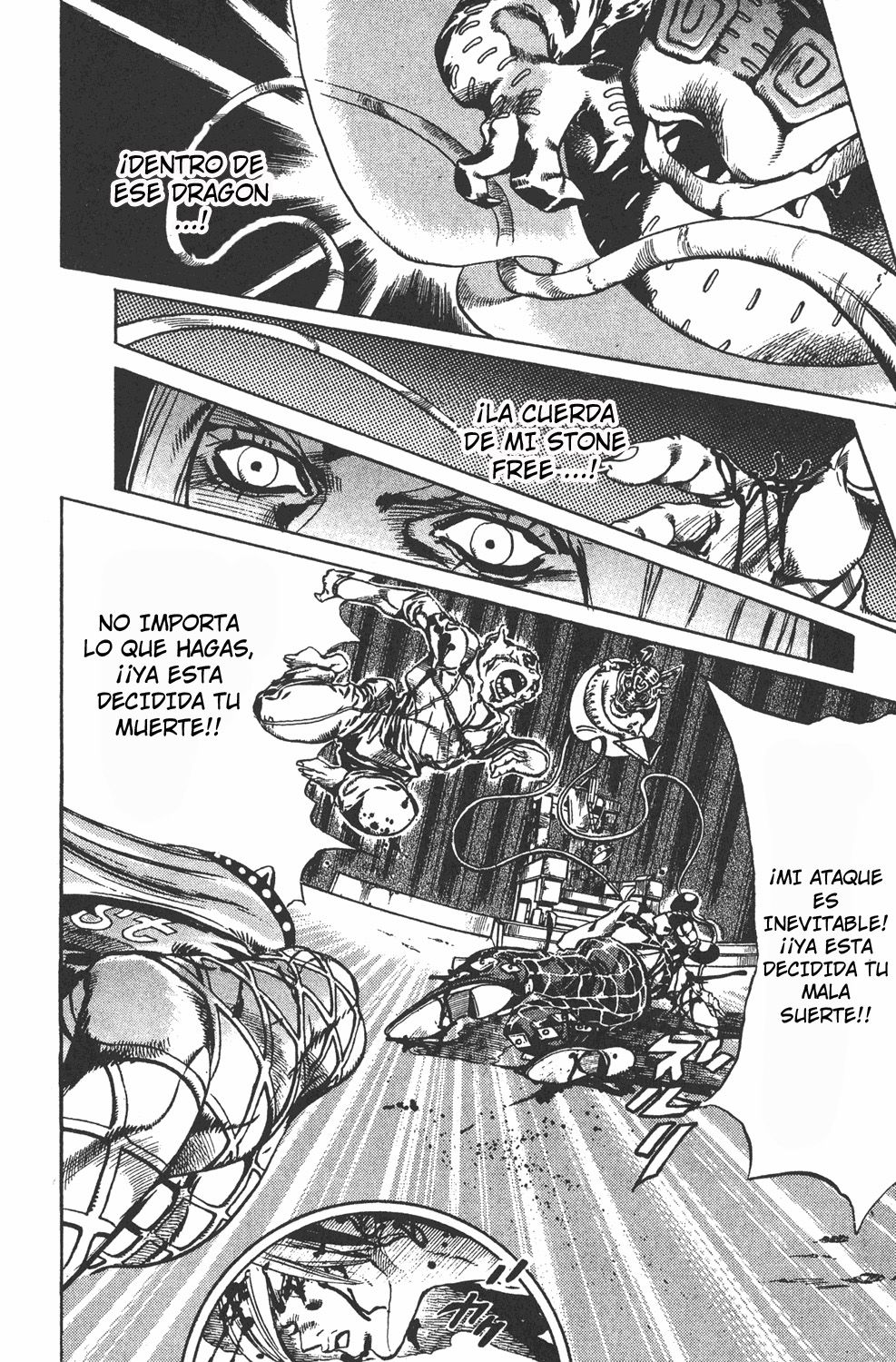 Read JoJo's Bizarre Adventure Parte 6 Stone Ocean ES Manga Online