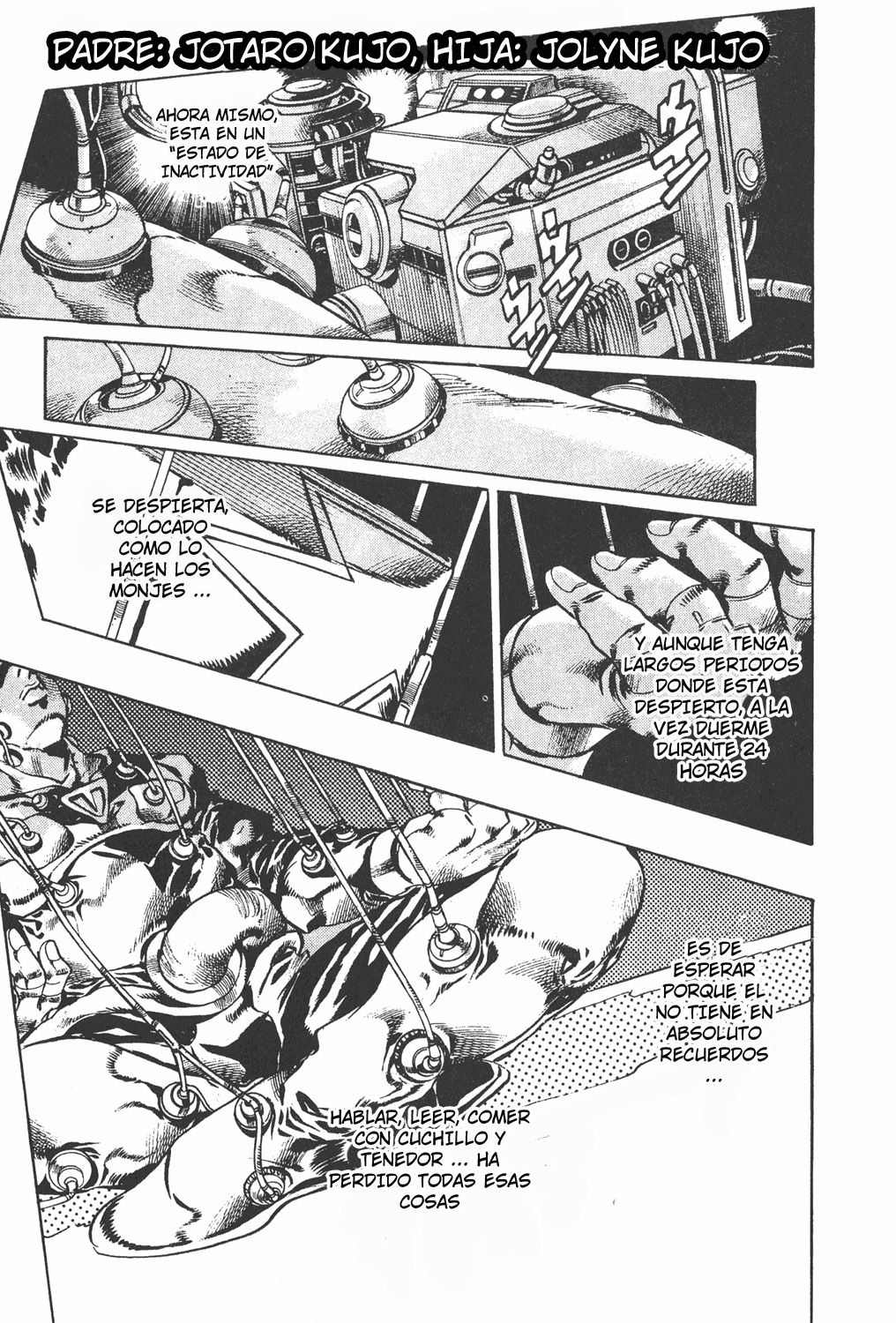 Read JoJo's Bizarre Adventure Parte 6 Stone Ocean ES Manga Online
