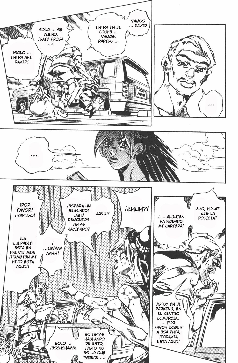 Read JoJo's Bizarre Adventure Parte 6 Stone Ocean ES Manga Online