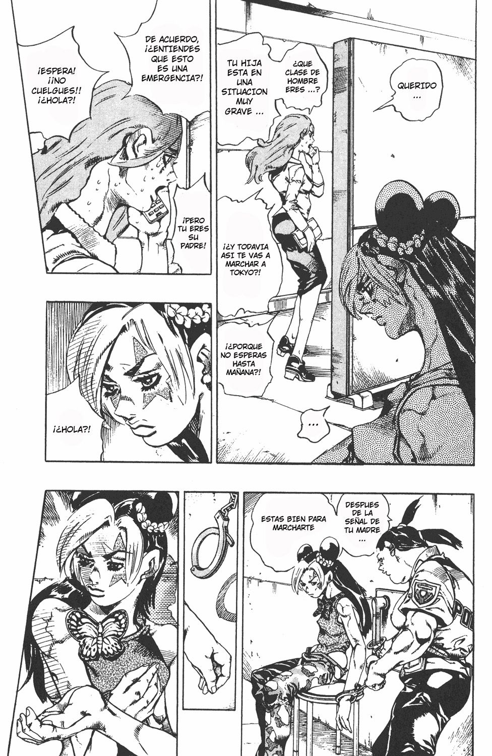 Read JoJo's Bizarre Adventure Parte 6 Stone Ocean ES Manga Online