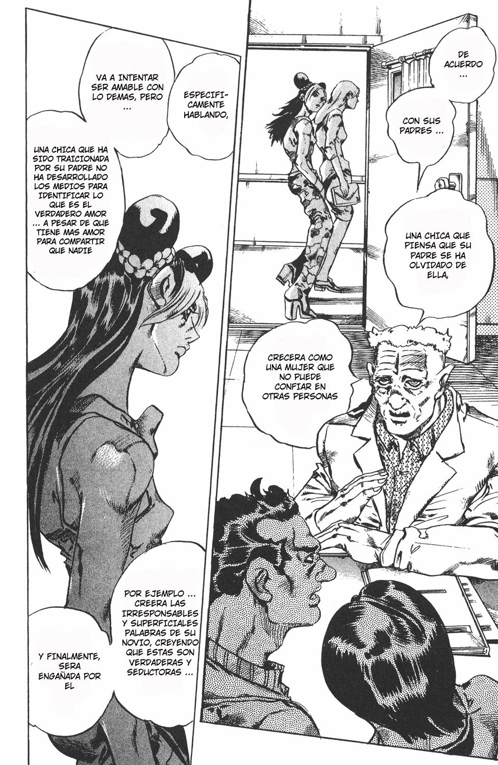Read JoJo's Bizarre Adventure Parte 6 Stone Ocean ES Manga Online