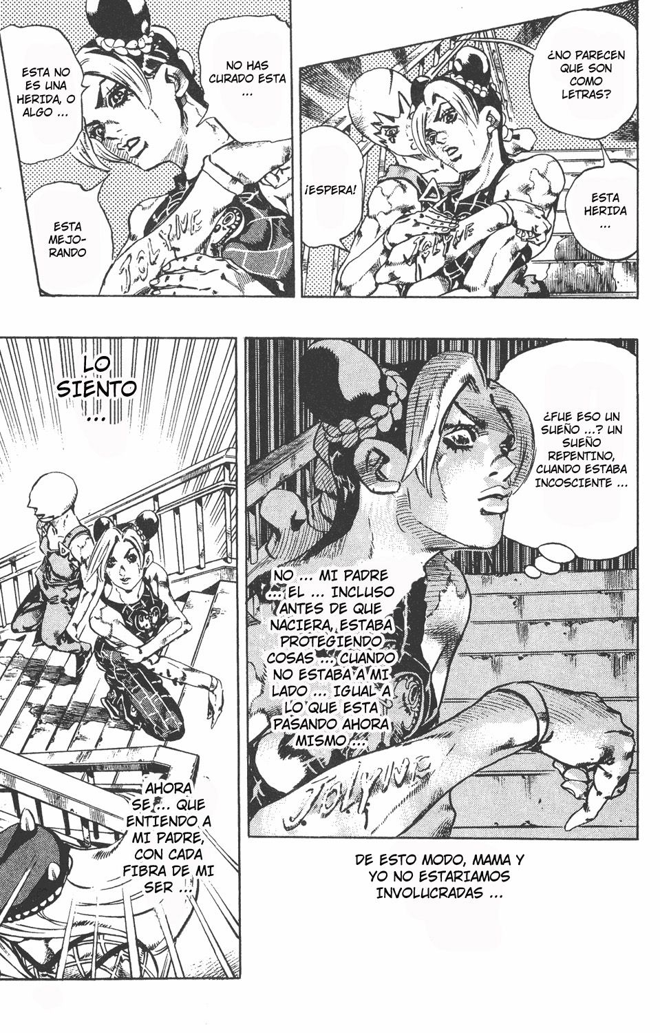 Read JoJo's Bizarre Adventure Parte 6 Stone Ocean ES Manga Online