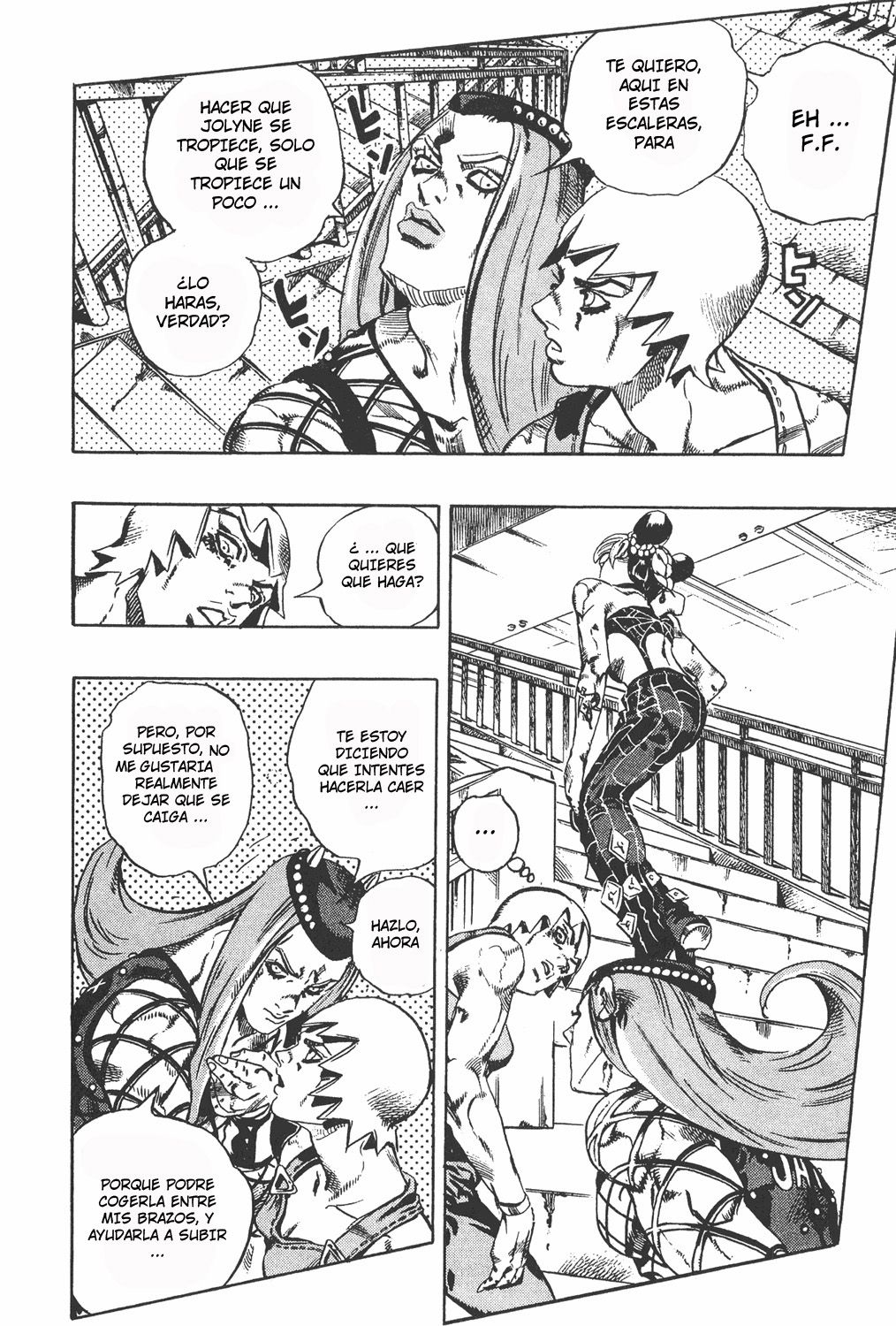 Read JoJo's Bizarre Adventure Parte 6 Stone Ocean ES Manga Online