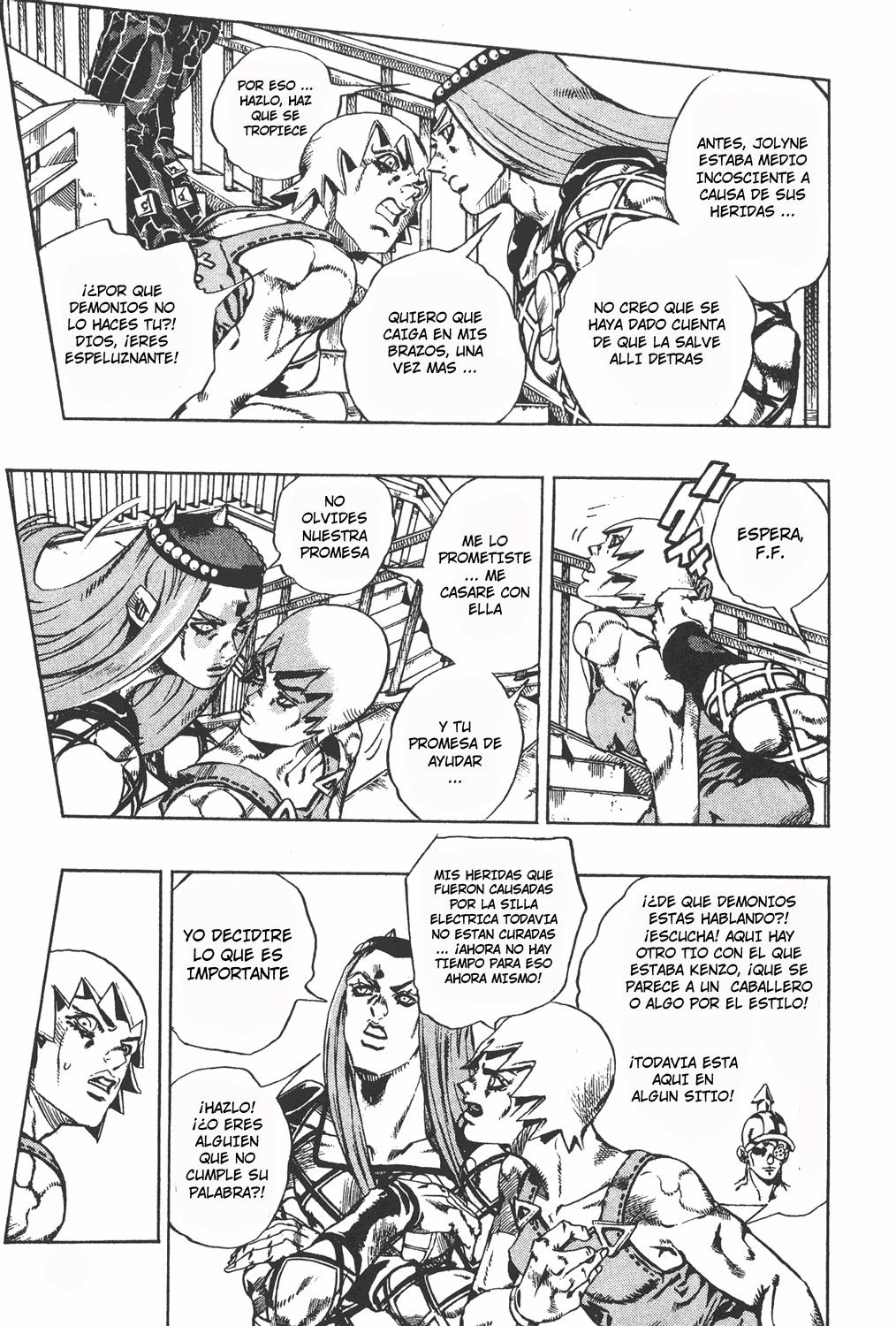 Read JoJo's Bizarre Adventure Parte 6 Stone Ocean ES Manga Online