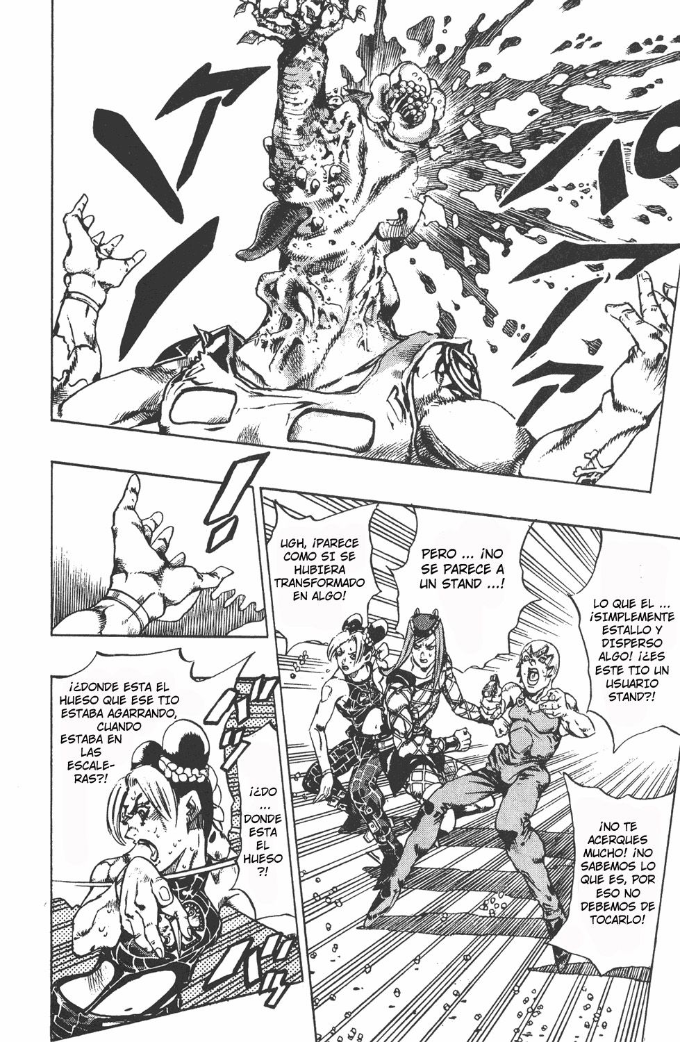 Read JoJo's Bizarre Adventure Parte 6 Stone Ocean ES Manga Online