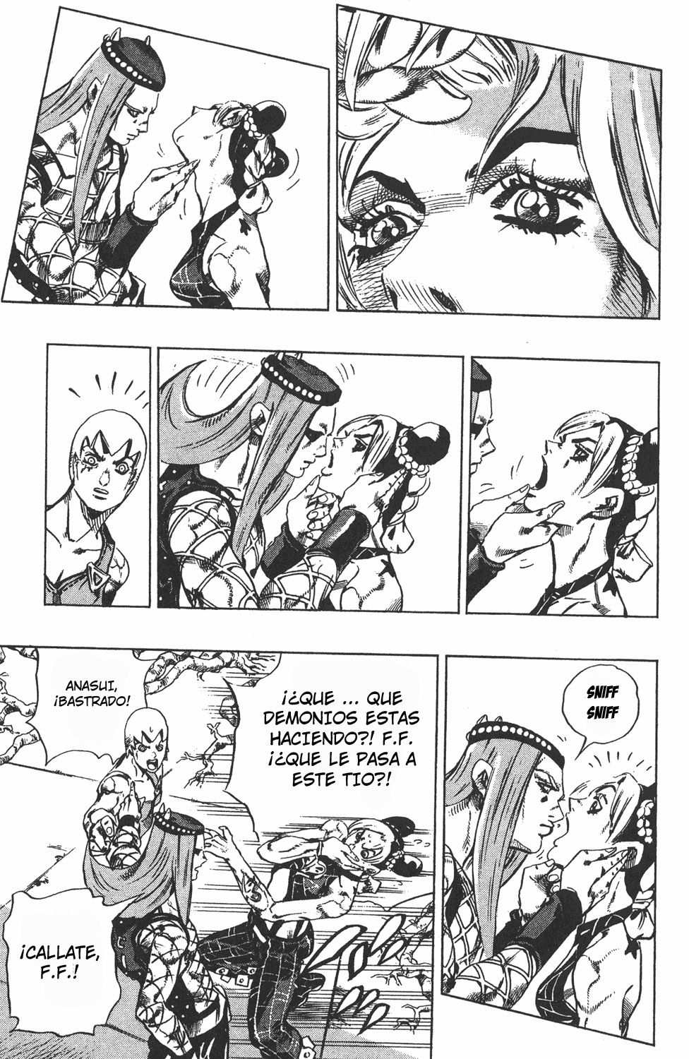 Read JoJo's Bizarre Adventure Parte 6 Stone Ocean ES Manga Online