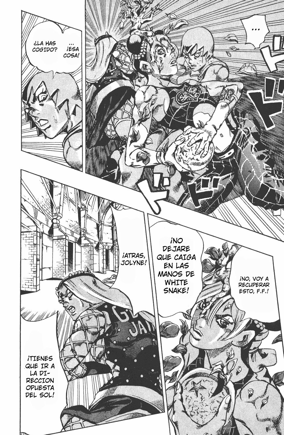 Read JoJo's Bizarre Adventure Parte 6 Stone Ocean ES Manga Online