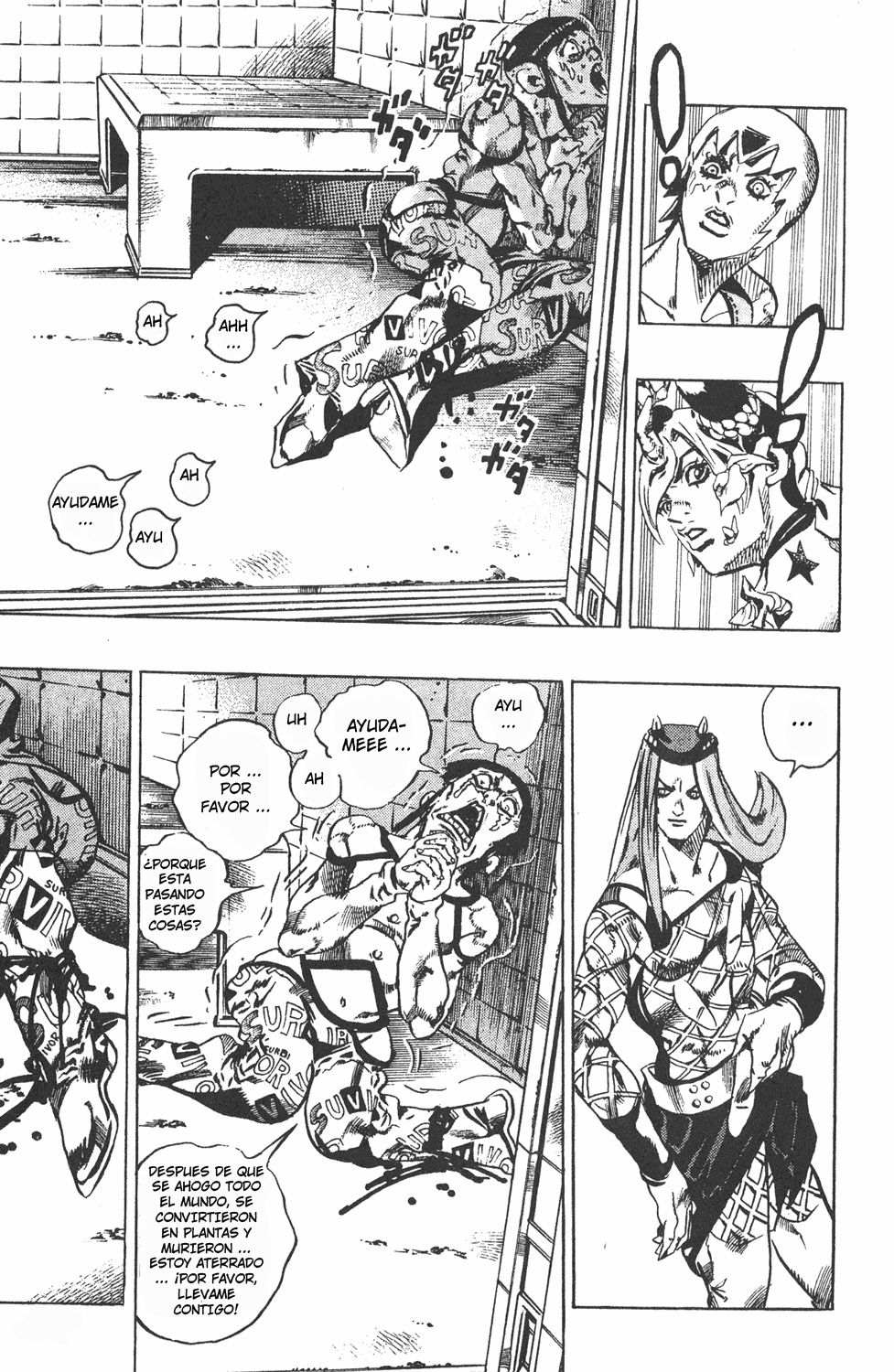 Read JoJo's Bizarre Adventure Parte 6 Stone Ocean ES Manga Online
