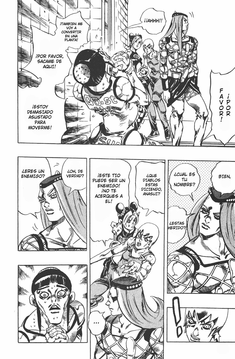 Read JoJo's Bizarre Adventure Parte 6 Stone Ocean ES Manga Online