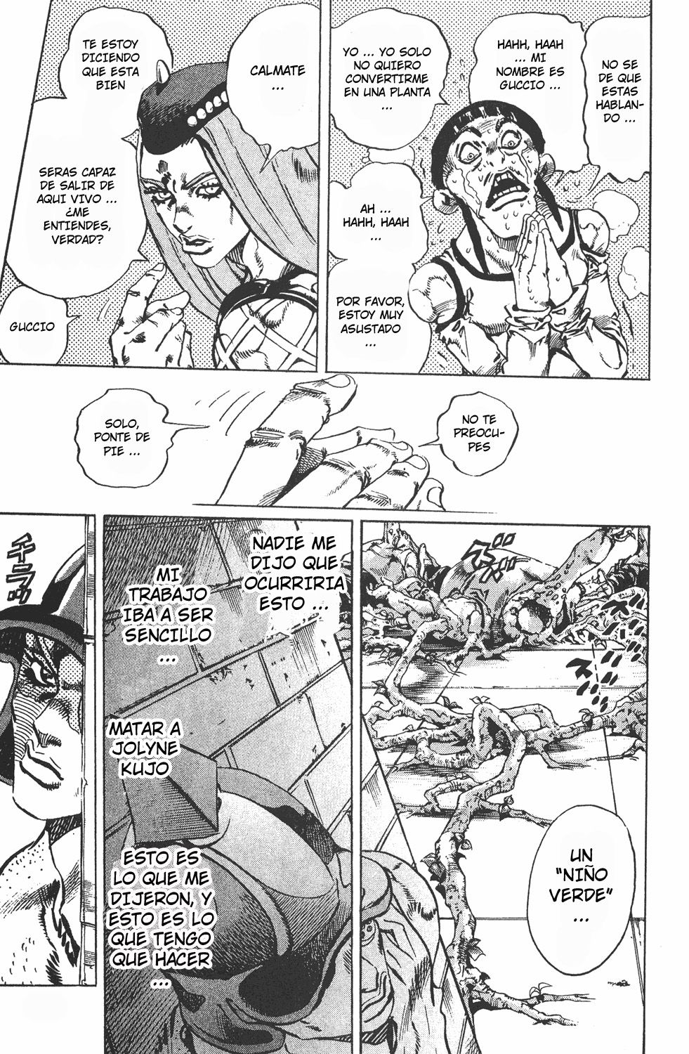 Read JoJo's Bizarre Adventure Parte 6 Stone Ocean ES Manga Online