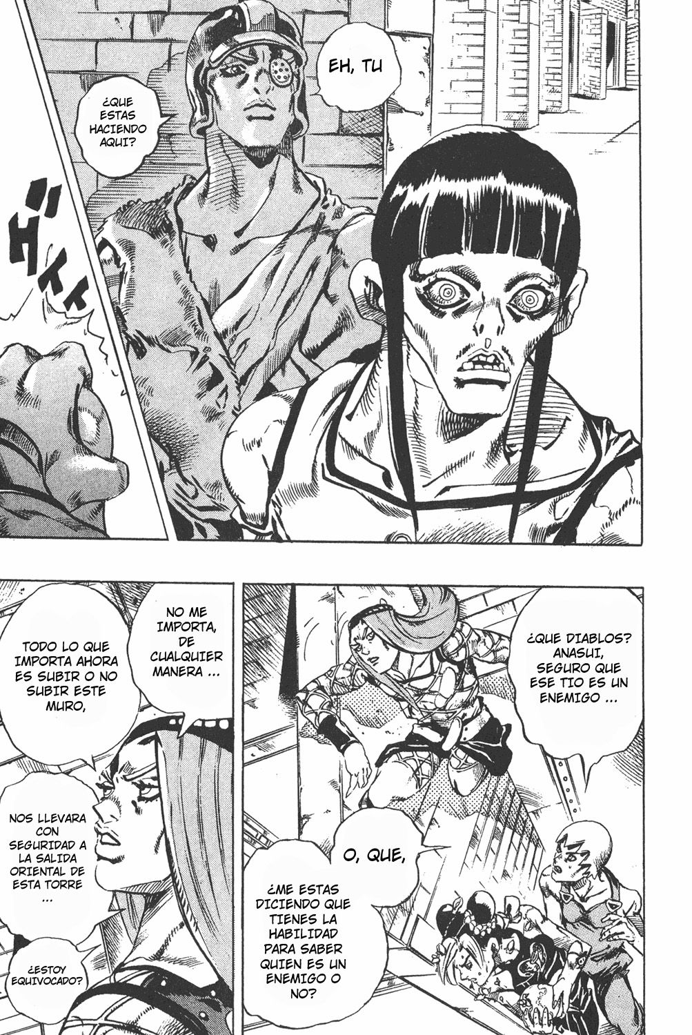 Read JoJo's Bizarre Adventure Parte 6 Stone Ocean ES Manga Online