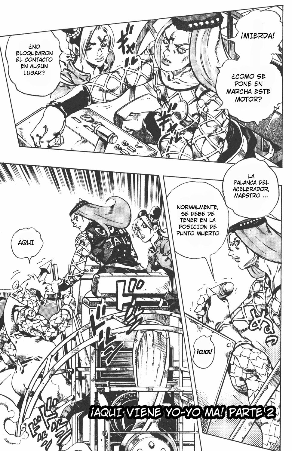 Read JoJo's Bizarre Adventure Parte 6 Stone Ocean ES Manga Online
