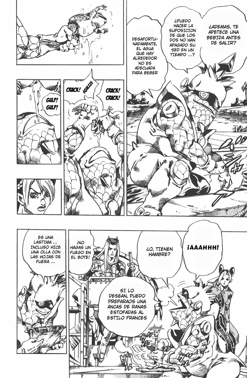 Read JoJo's Bizarre Adventure Parte 6 Stone Ocean ES Manga Online