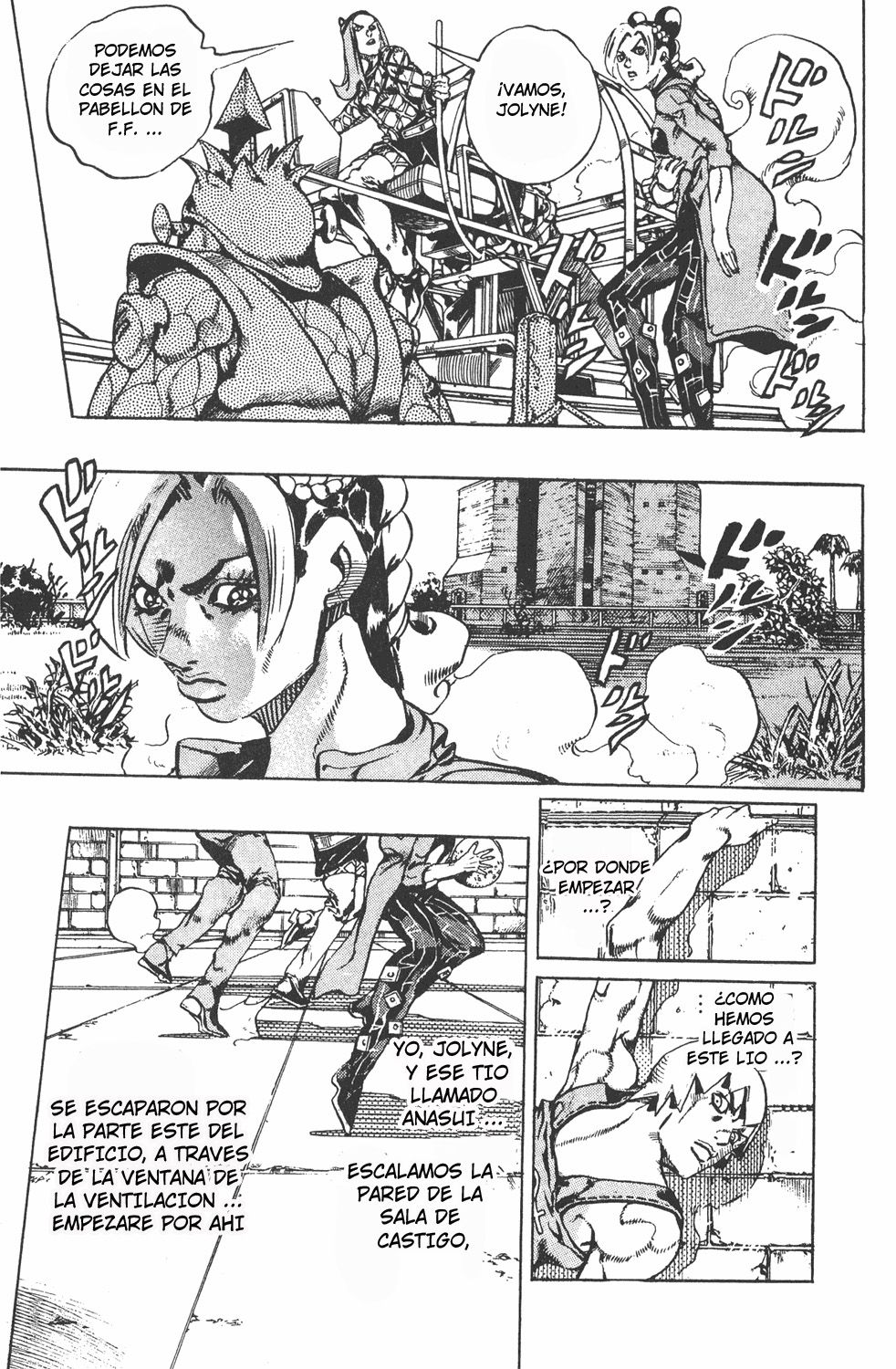 Read JoJo's Bizarre Adventure Parte 6 Stone Ocean ES Manga Online