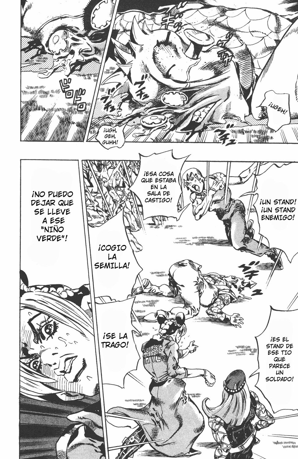Read JoJo's Bizarre Adventure Parte 6 Stone Ocean ES Manga Online