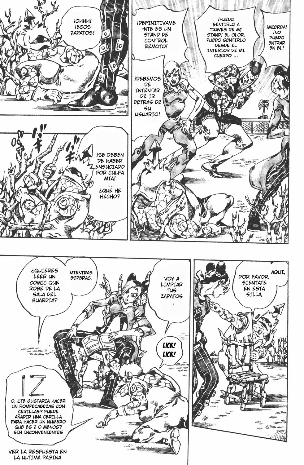 Read JoJo's Bizarre Adventure Parte 6 Stone Ocean ES Manga Online