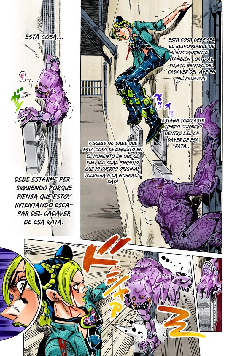 Read JoJo's Bizarre Adventure Parte 6 Stone Ocean ES Manga Online