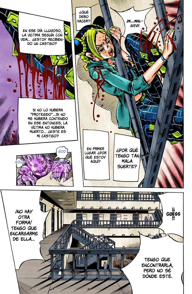 Read JoJo's Bizarre Adventure Parte 6 Stone Ocean ES Manga Online