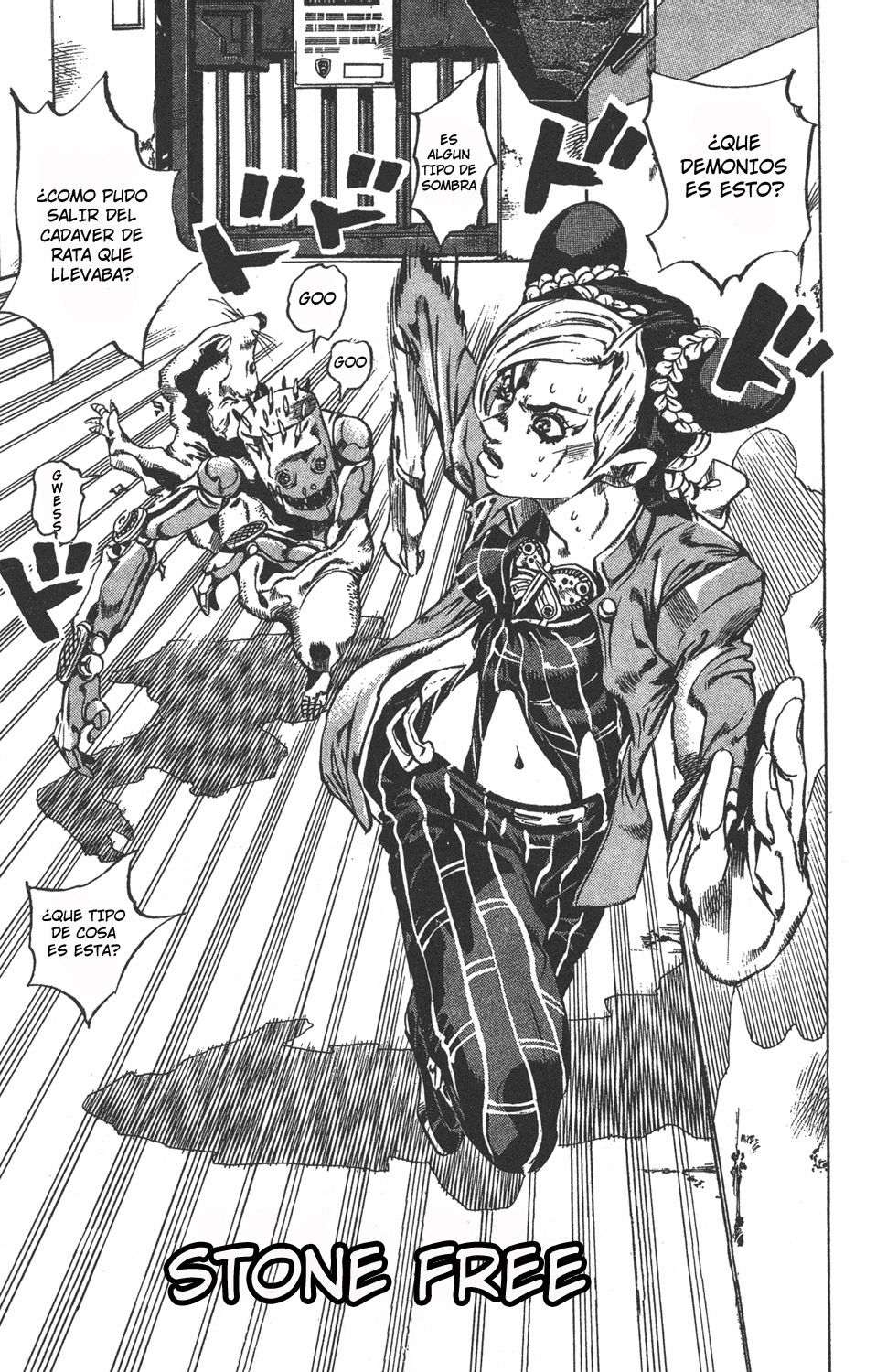 Read JoJo's Bizarre Adventure Parte 6 Stone Ocean ES Manga Online