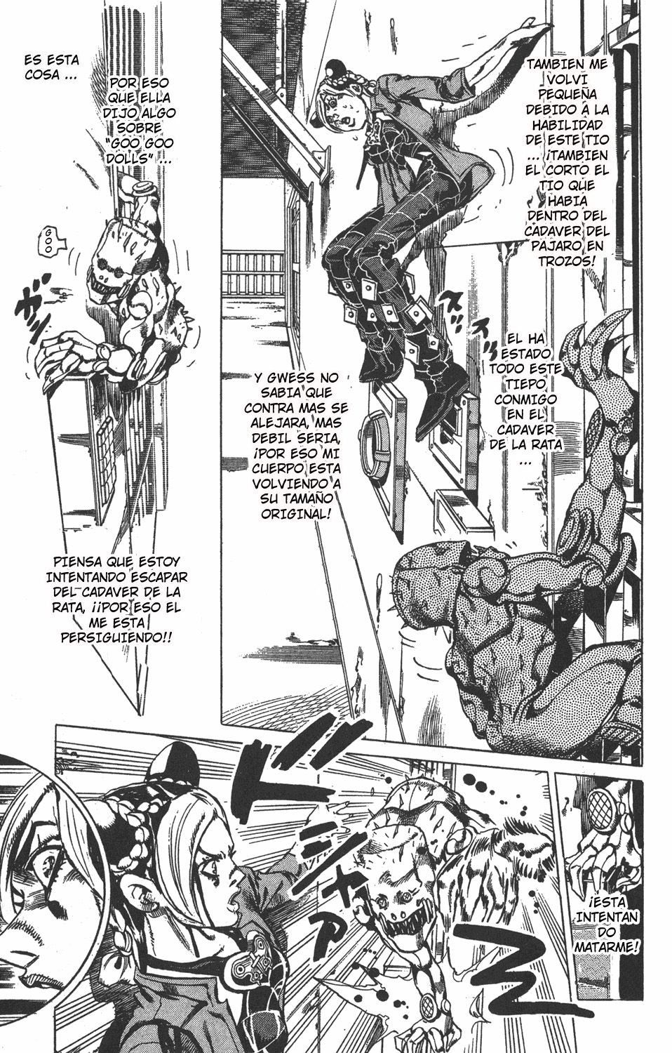 Read JoJo's Bizarre Adventure Parte 6 Stone Ocean ES Manga Online