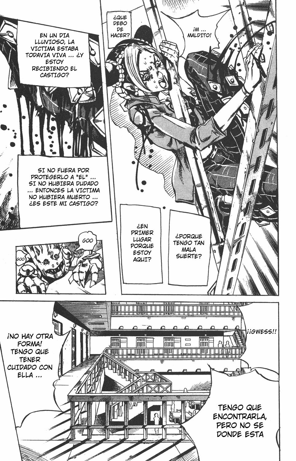 Read JoJo's Bizarre Adventure Parte 6 Stone Ocean ES Manga Online