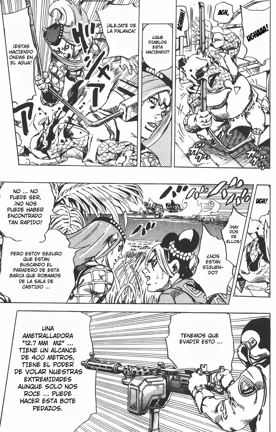 Read JoJo's Bizarre Adventure Parte 6 Stone Ocean ES Manga Online