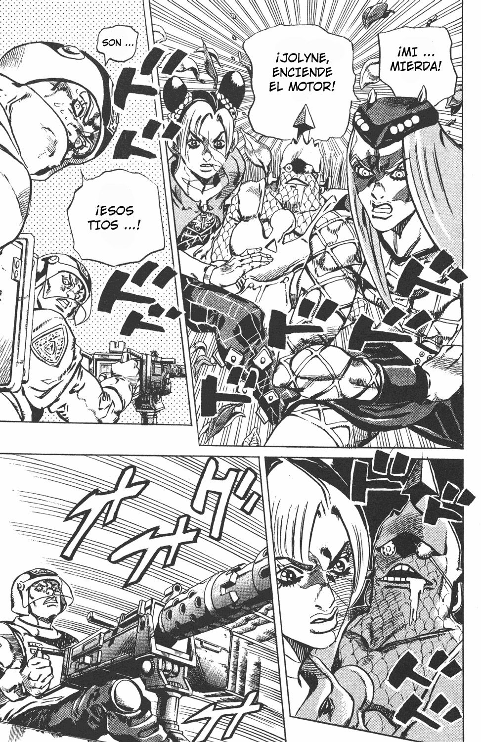 Read JoJo's Bizarre Adventure Parte 6 Stone Ocean ES Manga Online