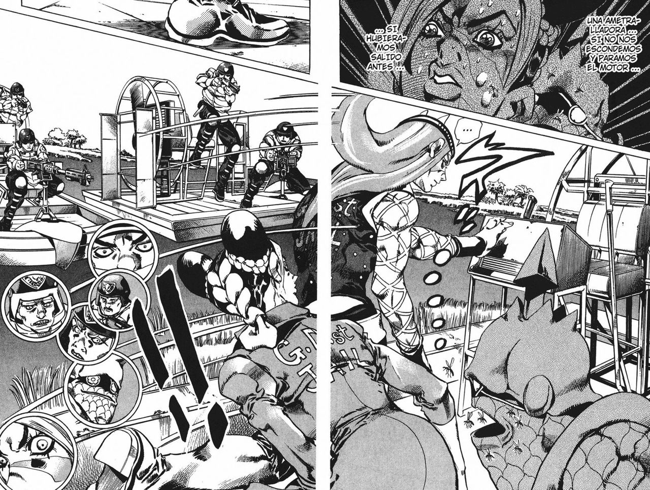 Read JoJo's Bizarre Adventure Parte 6 Stone Ocean ES Manga Online
