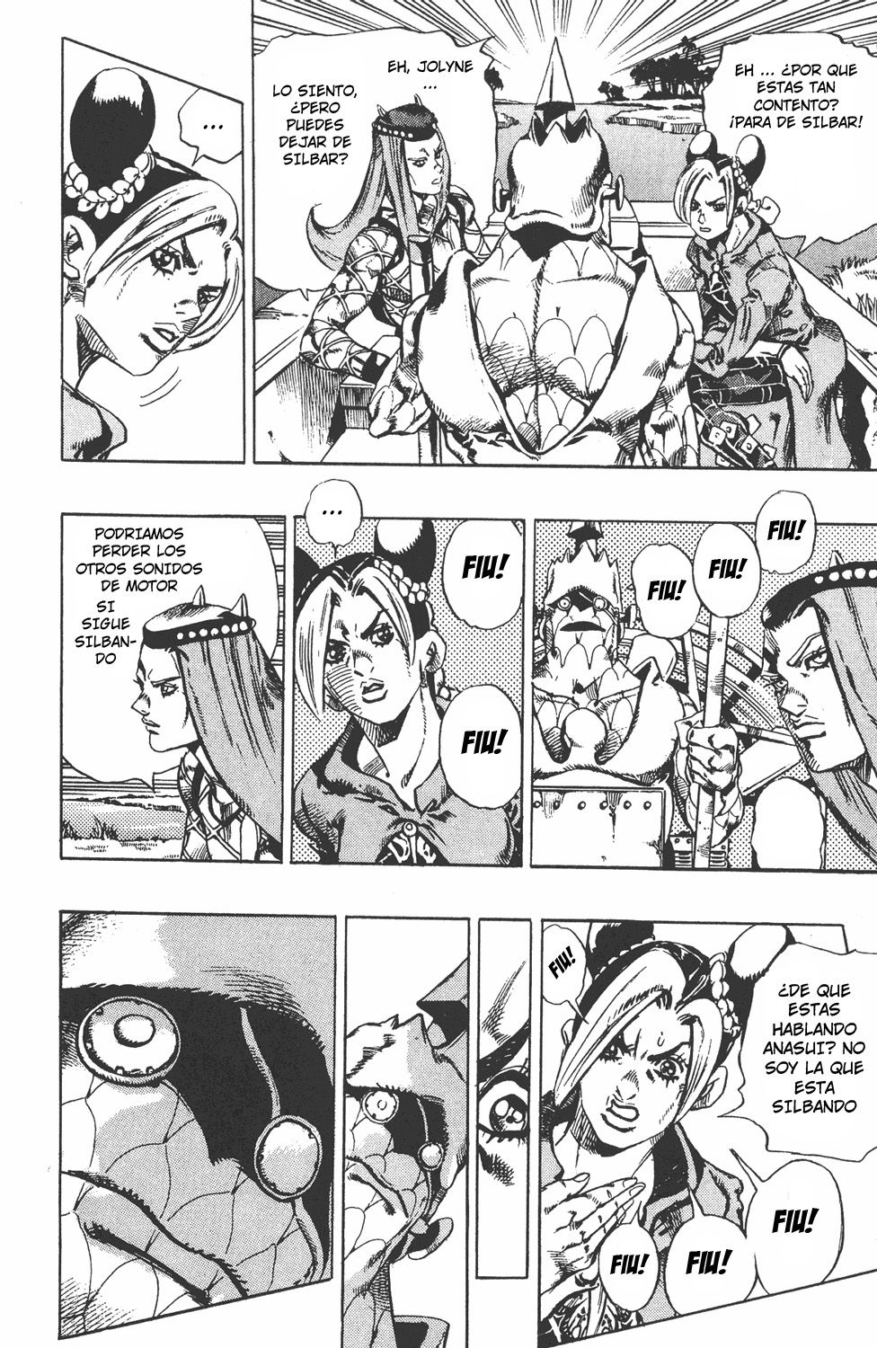 Read JoJo's Bizarre Adventure Parte 6 Stone Ocean ES Manga Online