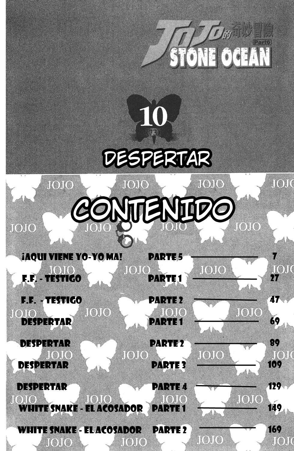 Read JoJo's Bizarre Adventure Parte 6 Stone Ocean ES Manga Online