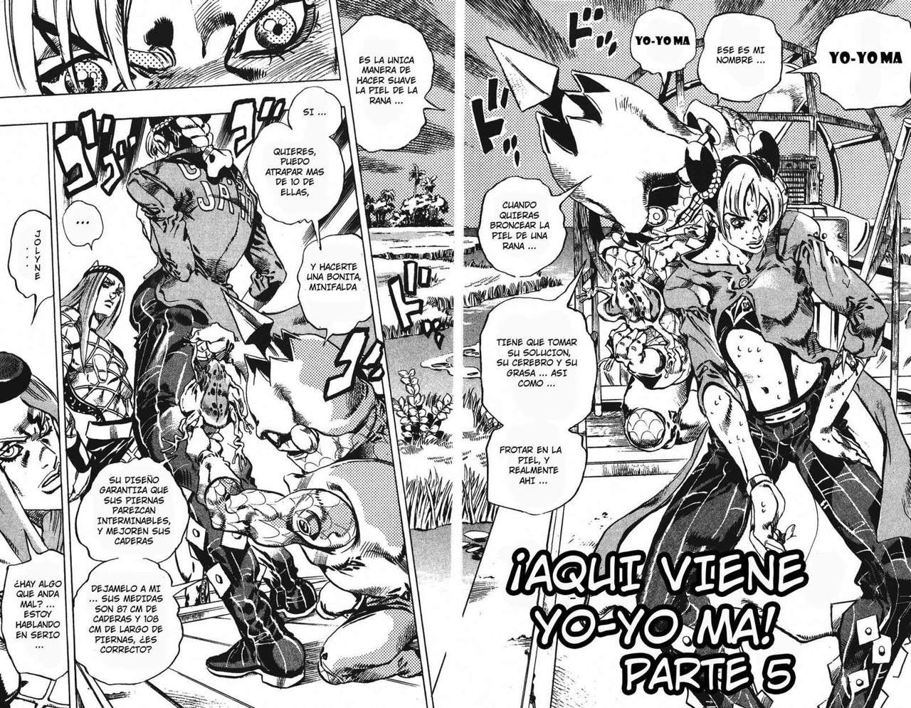 Read JoJo's Bizarre Adventure Parte 6 Stone Ocean ES Manga Online