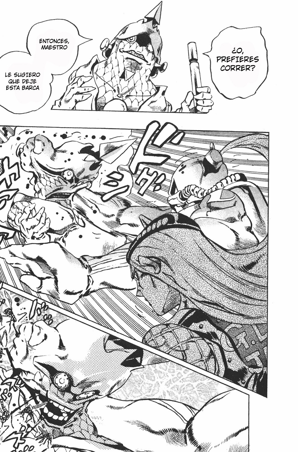 Read JoJo's Bizarre Adventure Parte 6 Stone Ocean ES Manga Online