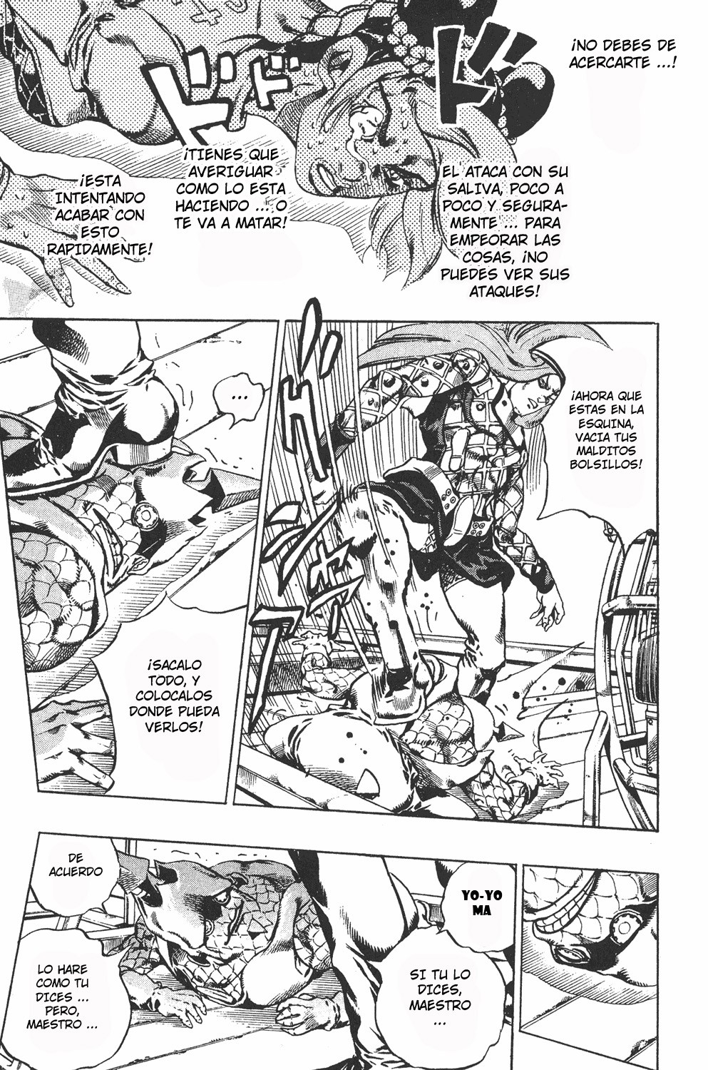 Read JoJo's Bizarre Adventure Parte 6 Stone Ocean ES Manga Online