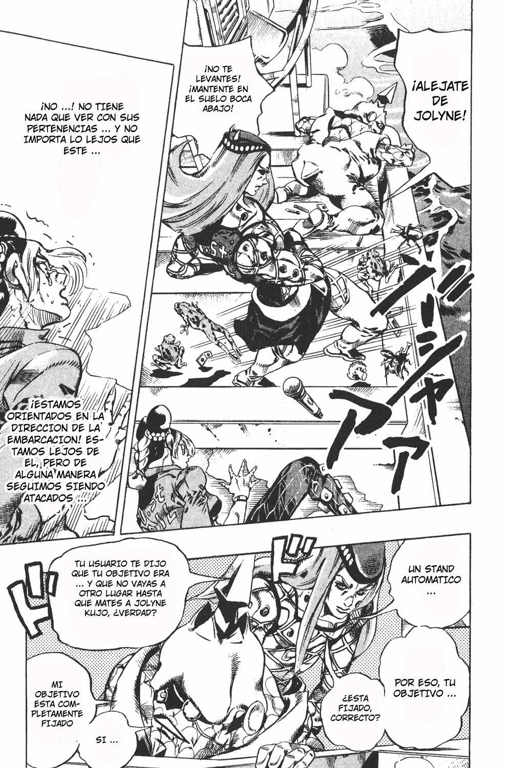 Read JoJo's Bizarre Adventure Parte 6 Stone Ocean ES Manga Online