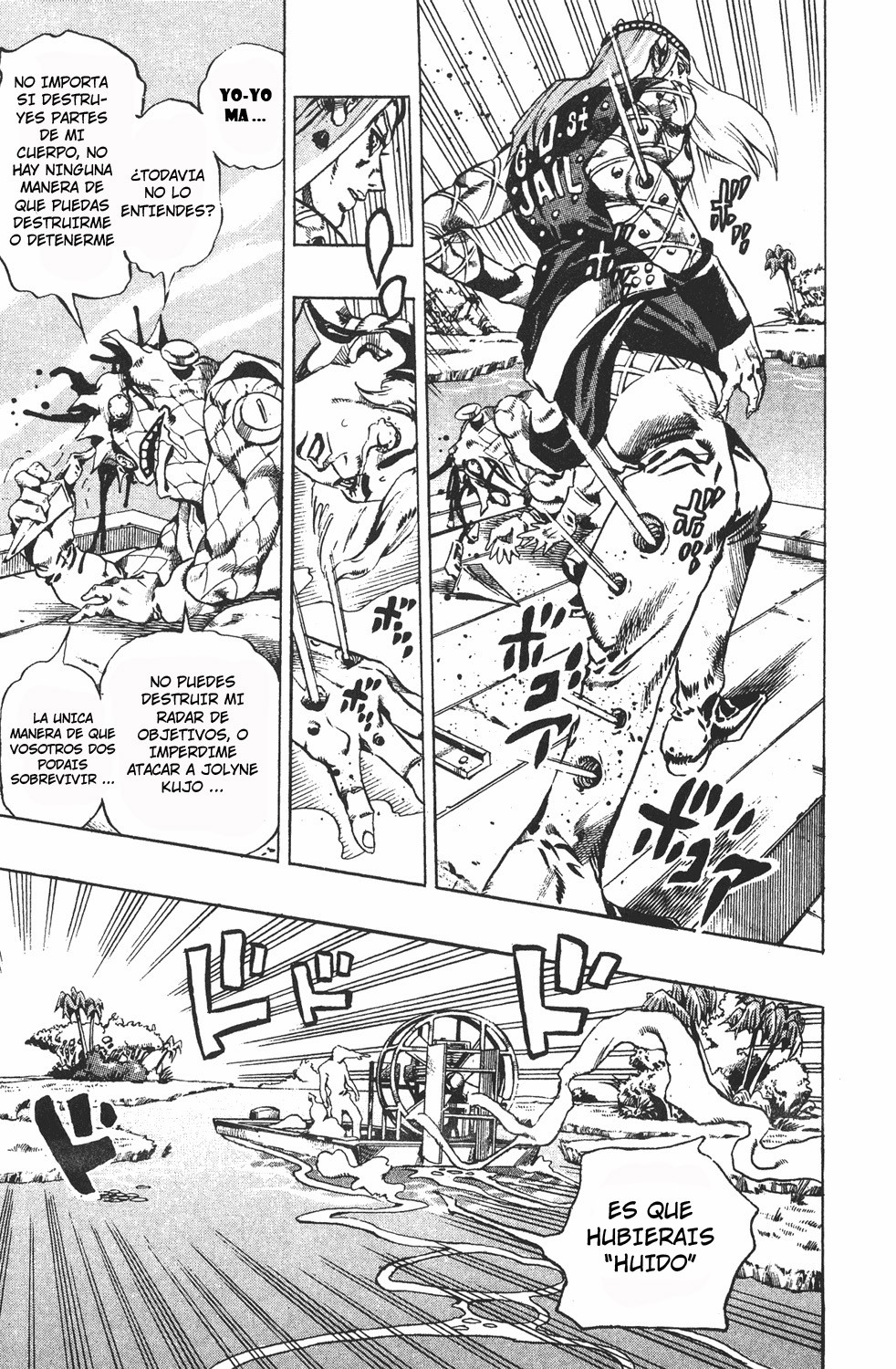 Read JoJo's Bizarre Adventure Parte 6 Stone Ocean ES Manga Online