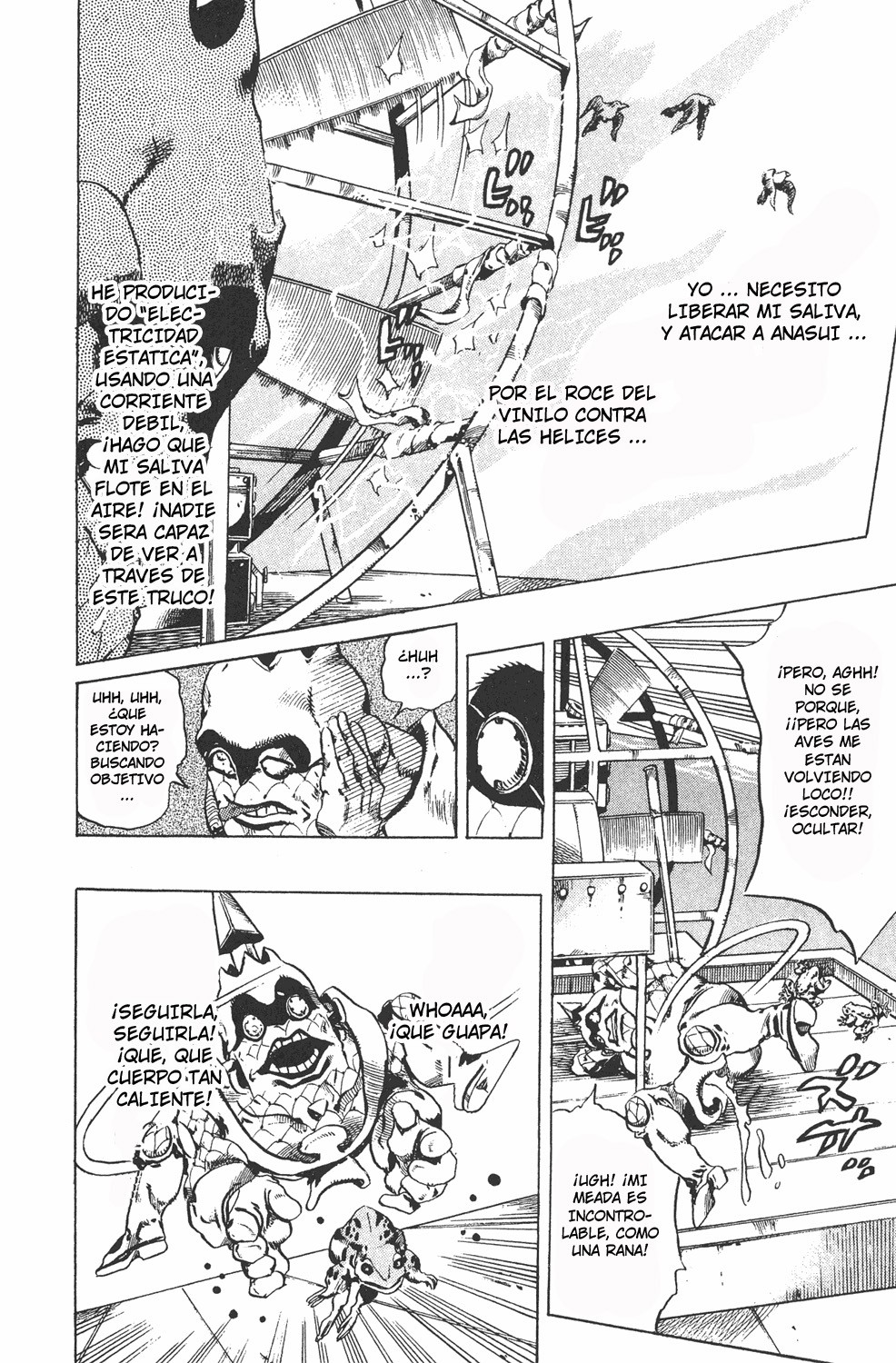 Read JoJo's Bizarre Adventure Parte 6 Stone Ocean ES Manga Online