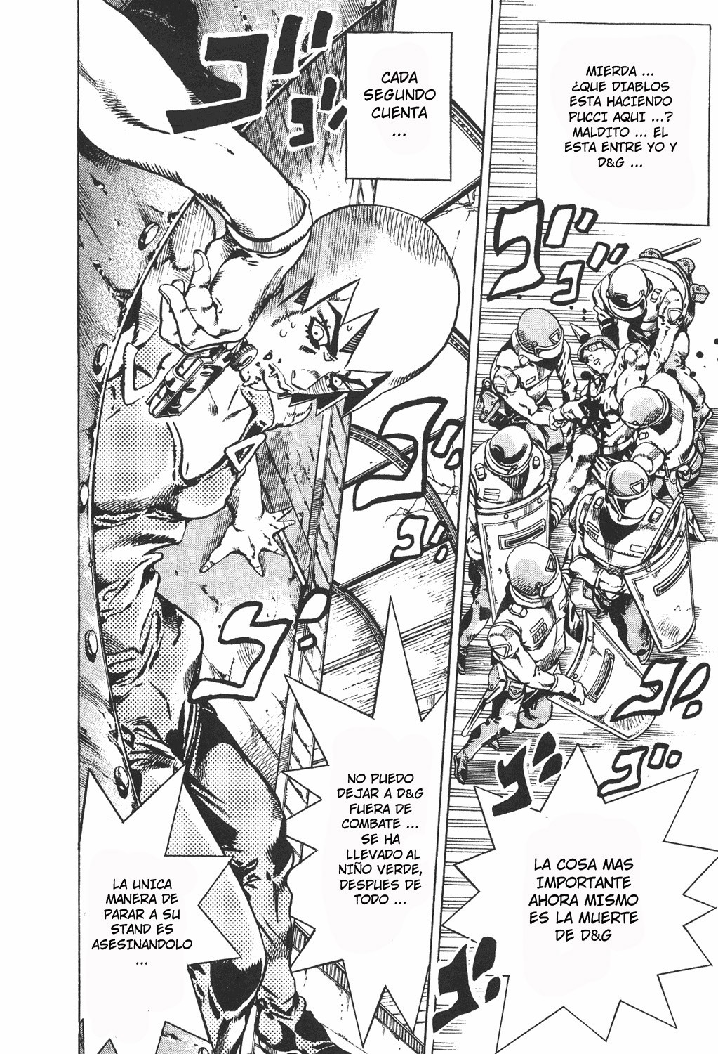 Read JoJo's Bizarre Adventure Parte 6 Stone Ocean ES Manga Online
