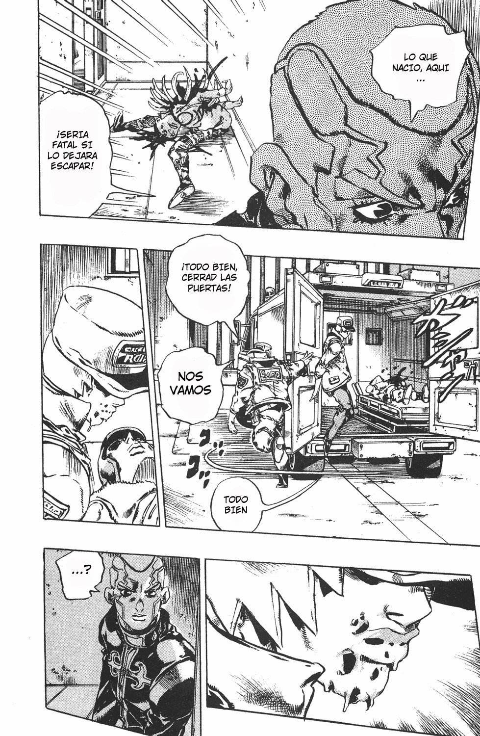 Read JoJo's Bizarre Adventure Parte 6 Stone Ocean ES Manga Online